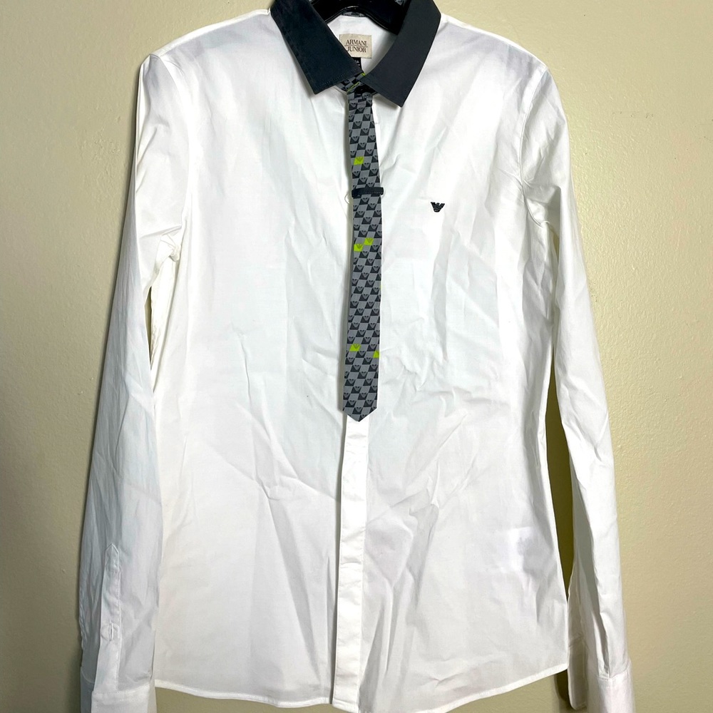 Boys Armani Junior Button down shirt